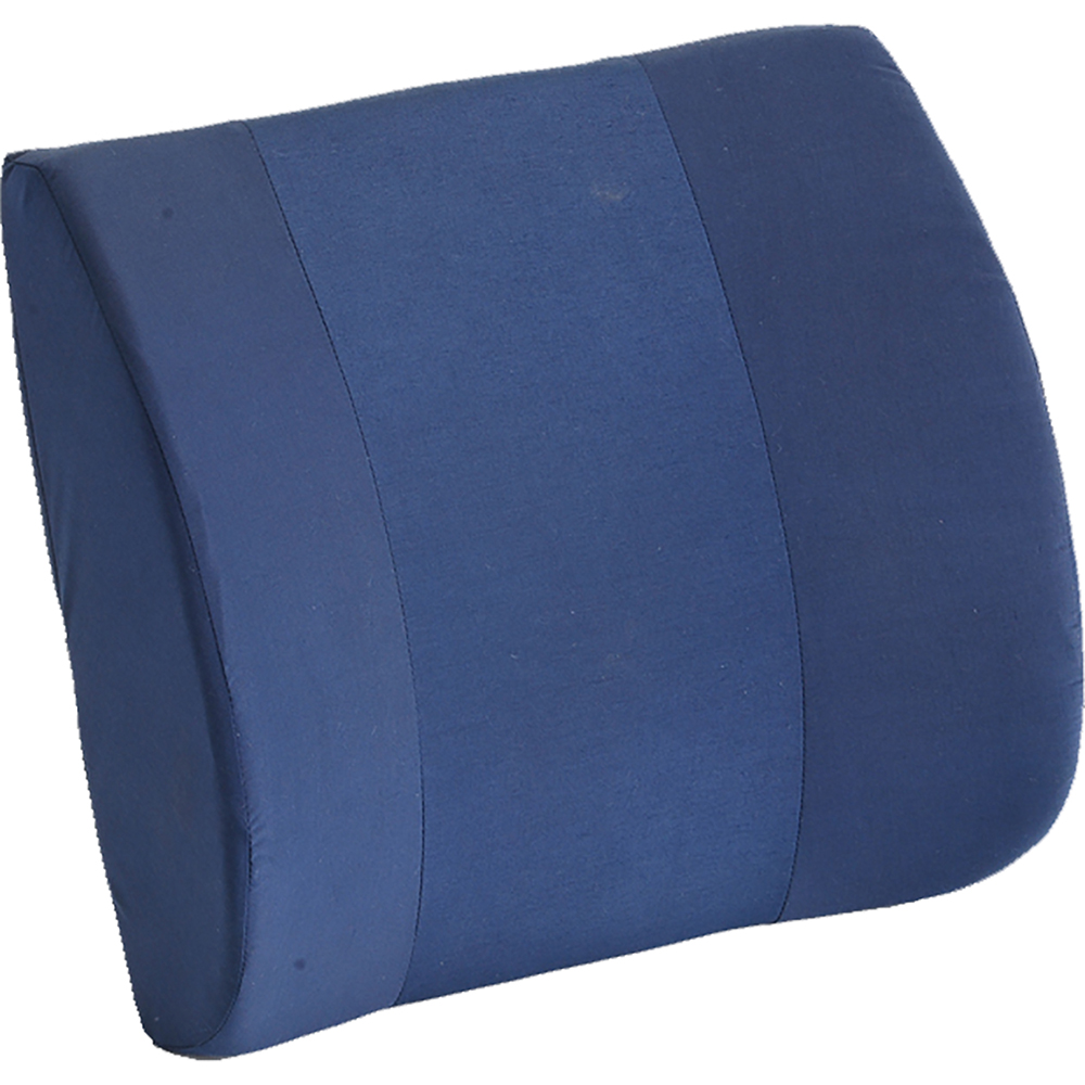BACK CUSHION MEMORY FOAM BLUE